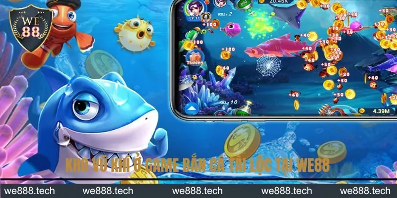 Bắn cá Tài Lộc tại KUBET cùng vũ khí thường gặp
