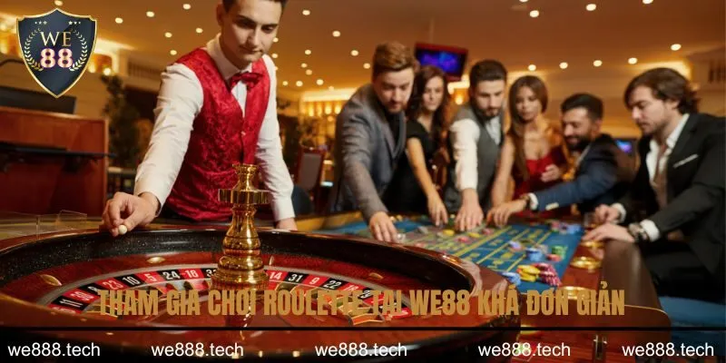 Tham gia chơi Roulette tại KUBET khá đơn giản