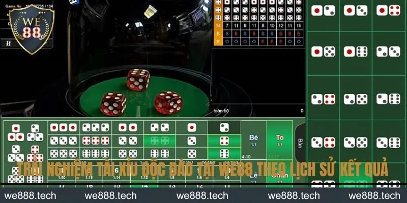 Trải nghiệm Tài Xỉu độc đáo tại KUBET theo lịch sử kết quả